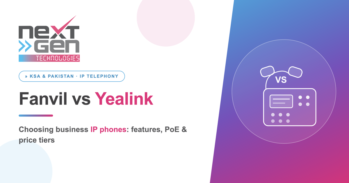 Fanvil vs Yealink vs Grandstream business IP phones comparison