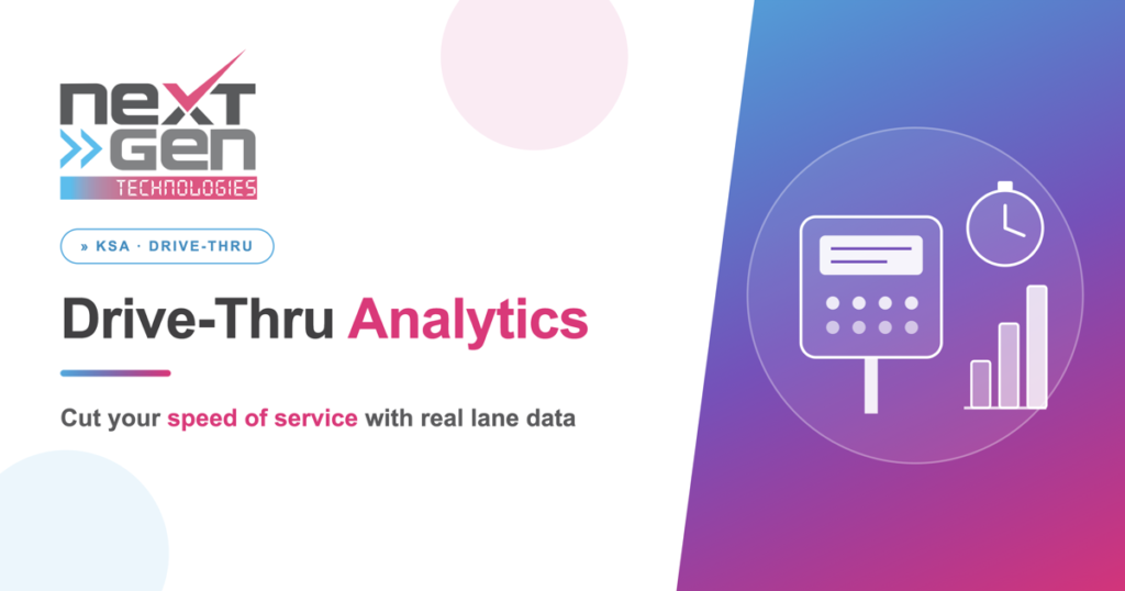Drive-thru analytics dashboard improving speed of service in a Saudi Arabia restaurant